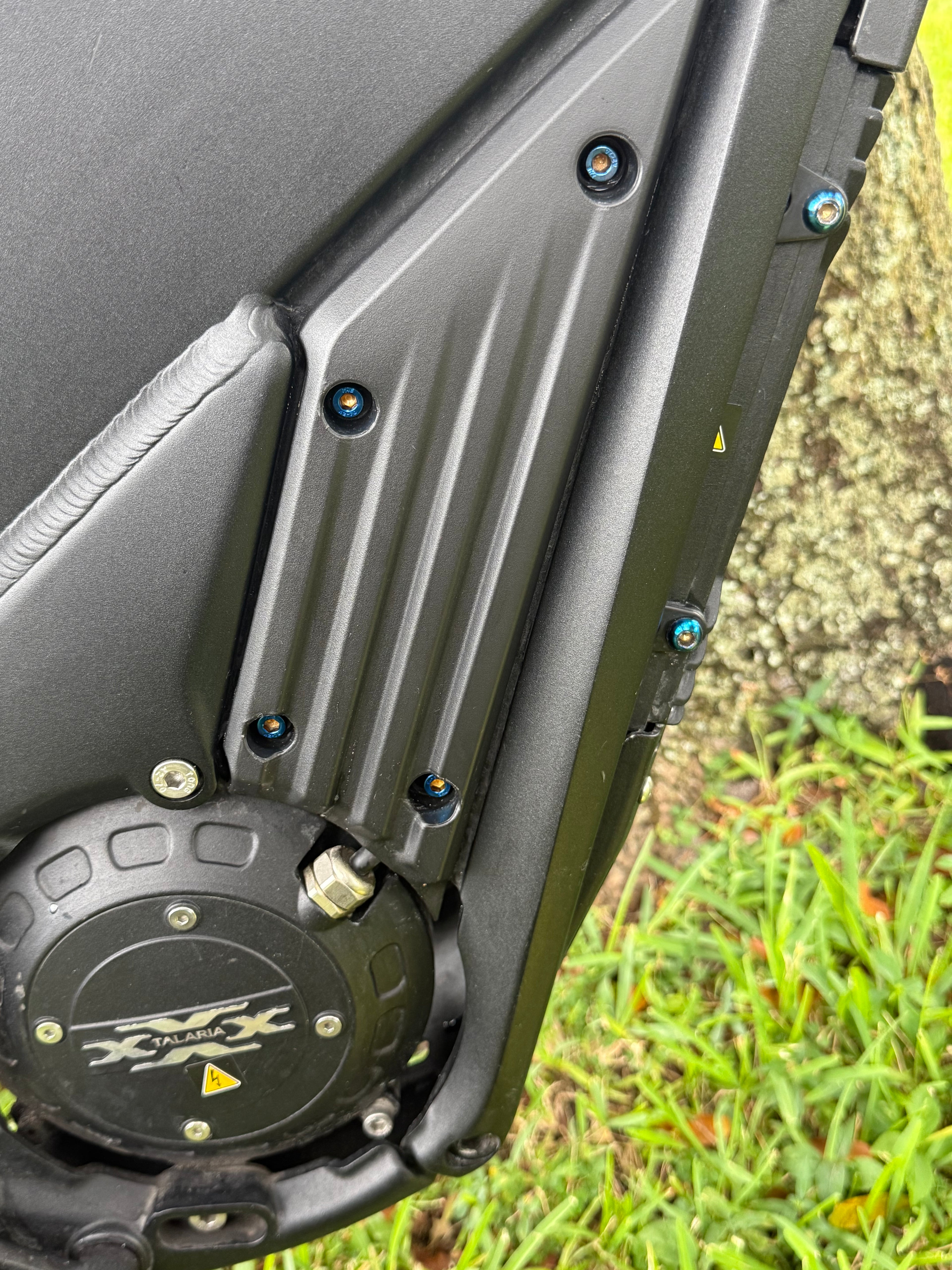 Titanium (Right) side plastic