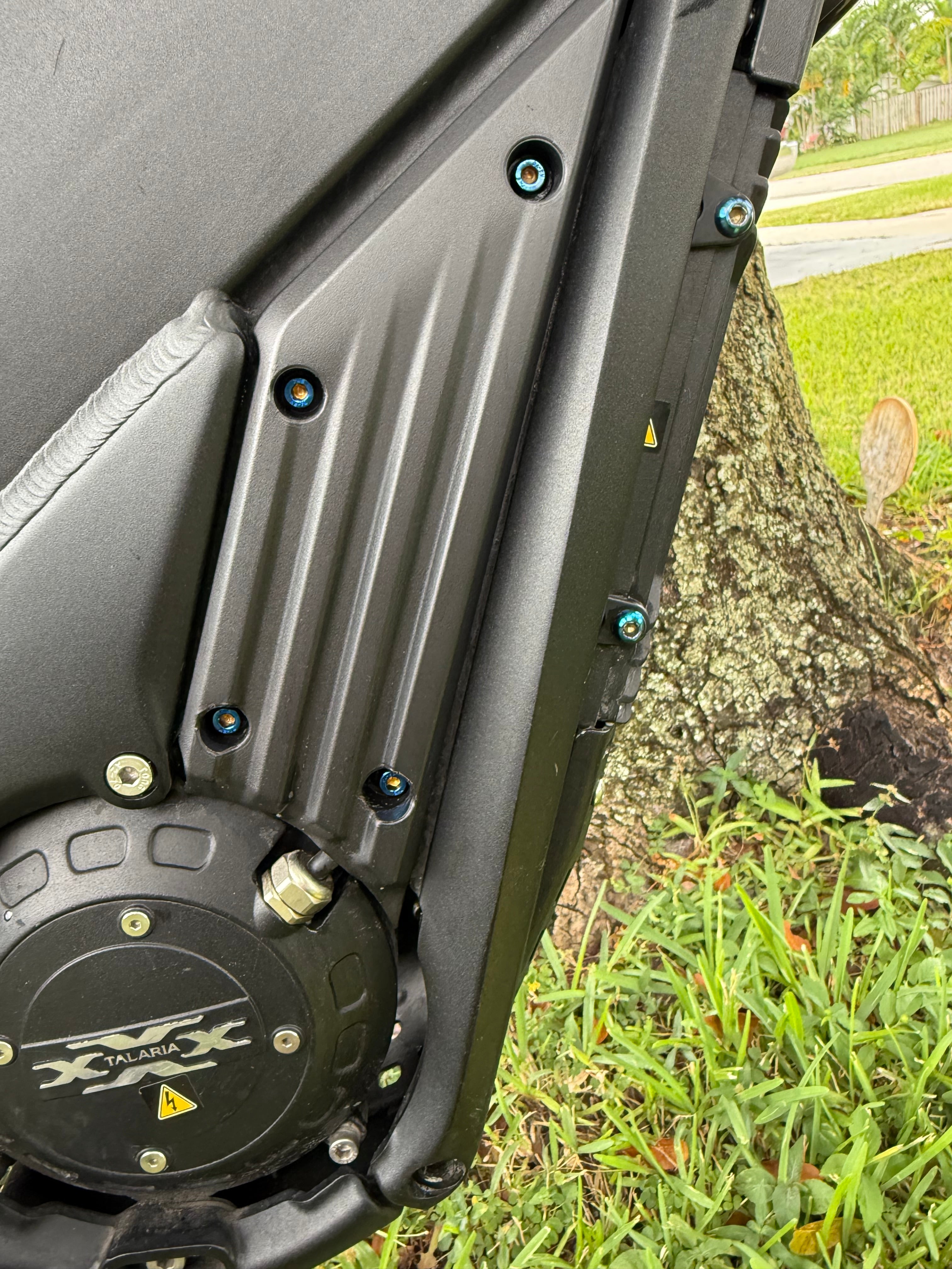 Titanium (Right) side plastic