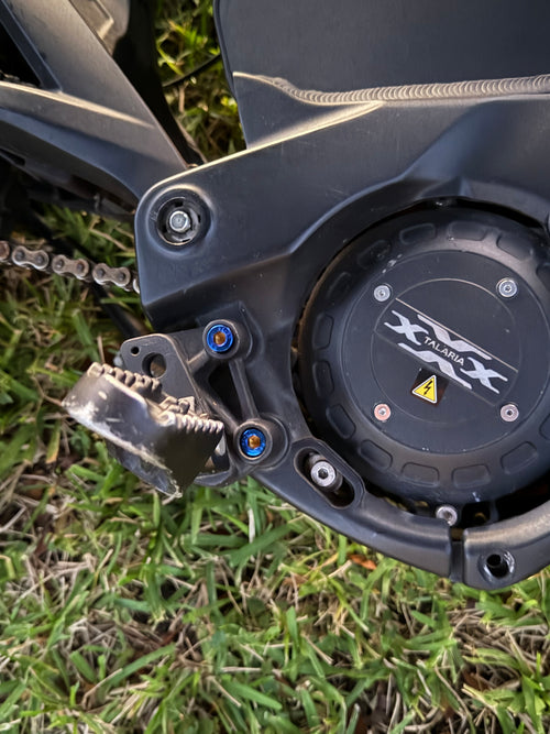 E-Moto Titanium Peg Bracket Bolts