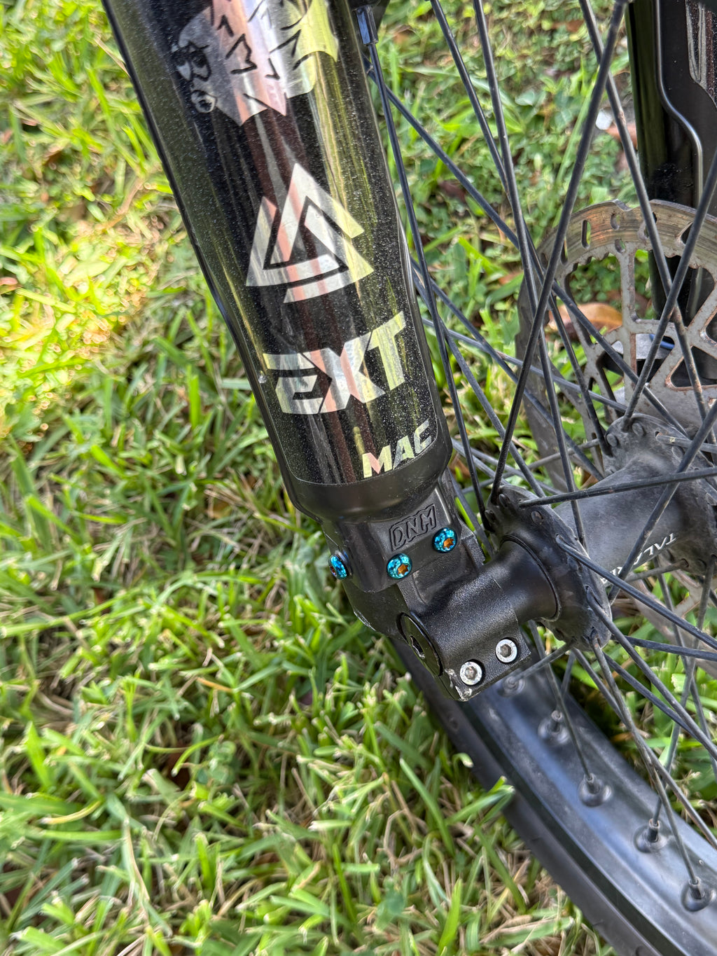 E-Moto/Super73 titanium Fork Guard Bolts