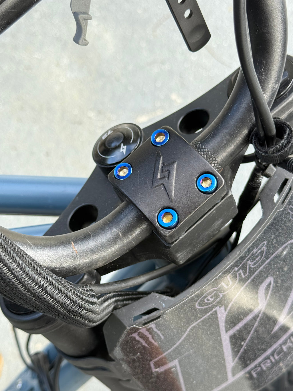 Titanium Super 73 Bar Mount Bolts