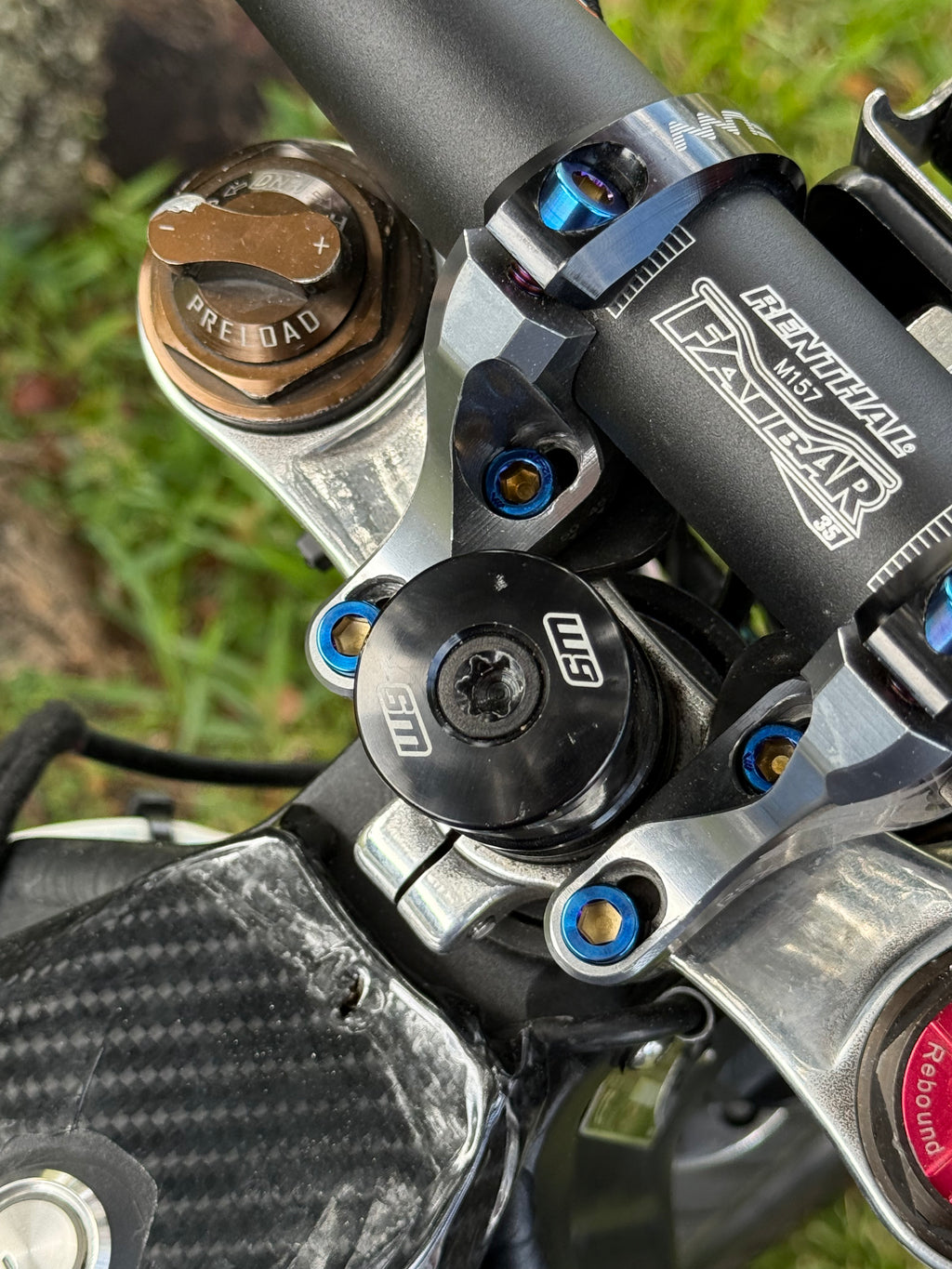 Titanium Direct Mount Bolts